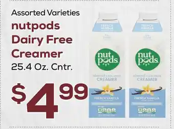 DeCicco & Sons nutpods Dairy Free Creamer offer