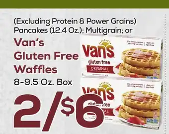 DeCicco & Sons Van's Gluten Free Waffles 8-9.5 Oz. Box offer