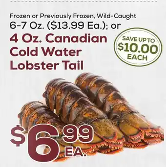 DeCicco & Sons Canadian Cold Water Lobster Tail offer