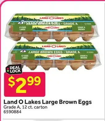 Stop&Shop Land O Lakes Large Brown Eggs offer