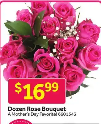 Stop&Shop Dozen Rose Bouquet offer