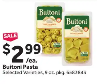 Stop&Shop Buitoni Pasta offer