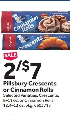 Stop&Shop Pillsbury Crescents or Cinnamon Rolls offer