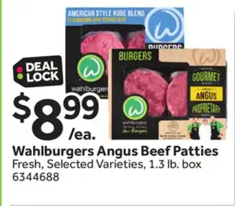 Stop&Shop Wahlburgers Angus Beef Patties offer