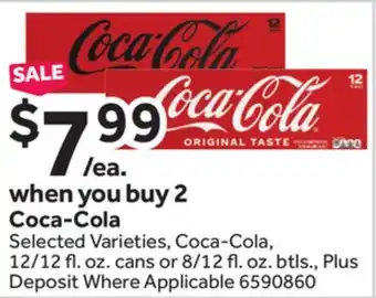 Stop&Shop Coca-Cola offer