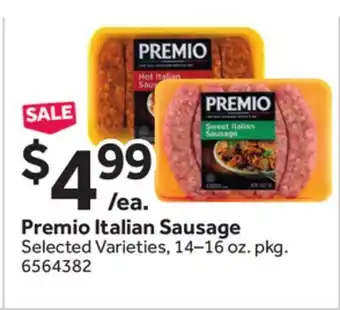 Stop&Shop Premio Italian Sausage offer