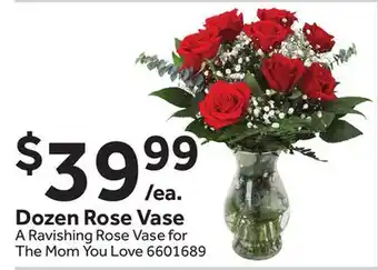 Stop&Shop Dozen Rose Vase offer
