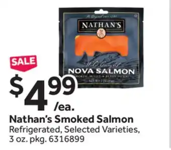 Stop&Shop Nathan's Smoked Salmon offer