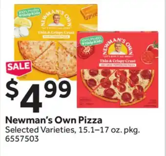 Stop&Shop Newman's Own Pizza offer