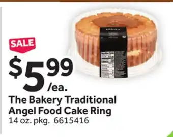 Stop&Shop The Bakery Traditional Angel Food Cake Ring offer