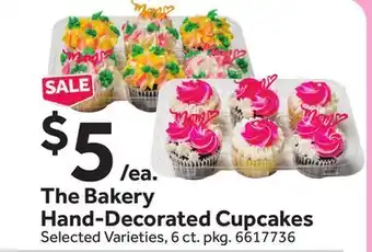 Stop&Shop The Bakery Hand-Decorated Cupcakes offer