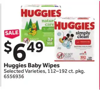 Stop&Shop Huggies Baby Wipes offer