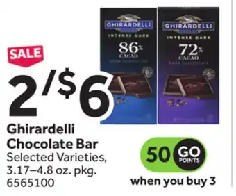 Stop&Shop Ghirardelli Chocolate Bar offer