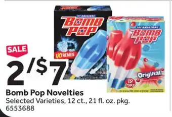 Stop&Shop Bomb Pop Novelties offer