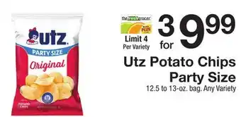 The Fresh Grocer Potato Chips Party Size offer