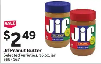 Stop&Shop Jif Peanut Butter offer