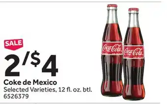 Stop&Shop Coke de Mexico offer