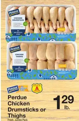 The Fresh Grocer Chicken Drumsticks or Thighs offer