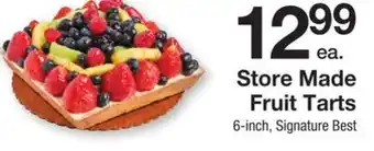 The Fresh Grocer Store Made Fruit Tarts offer