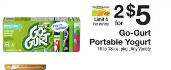 The Fresh Grocer Portable Yogurt offer