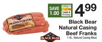 The Fresh Grocer Natural Casing Beef Franks offer