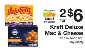 The Fresh Grocer Deluxe Mac & Cheese offer