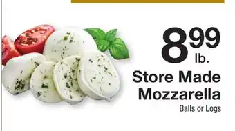 The Fresh Grocer Store Made Mozzarella offer