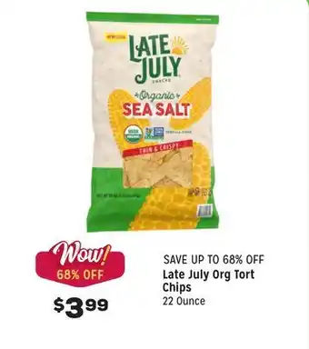 Grocery Outlet Org Tort Chips offer