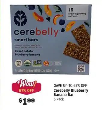 Grocery Outlet Blueberry Banana Bar offer
