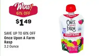 Grocery Outlet Upon A Farm Rasp offer