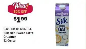 Grocery Outlet Oat Sweet Latte Creamer offer