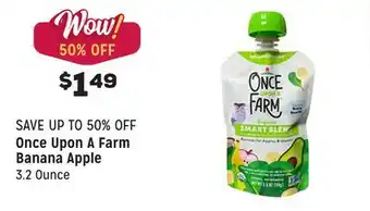 Grocery Outlet Upon A Farm Banana Apple offer