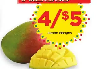 Food 4 Less Jumbo Mangos offer