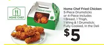 Food 4 Less Home chef fried chicken offer