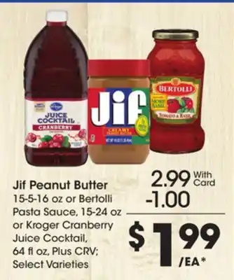 Ralphs Jif Peanut Butter offer