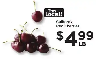 Food 4 Less California Red Cherries offer