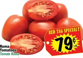 Superior Grocers Roma Tomatoes offer