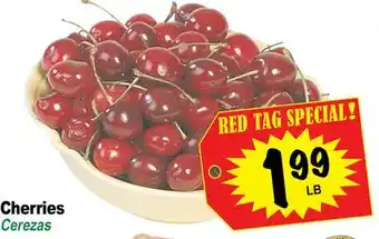 Superior Grocers Cherries offer