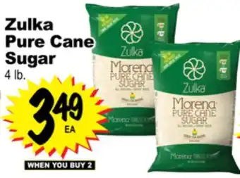 Superior Grocers Zulka Pure Cane Sugar offer