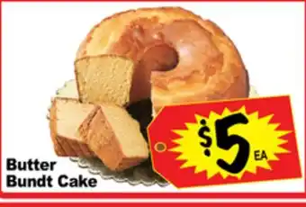 Superior Grocers Butter Bundt Cake offer