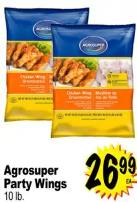 Superior Grocers Agrosuper Party Wings offer