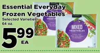 Superior Grocers Essential Everyday Frozen Vegetables offer
