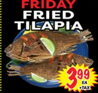 Superior Grocers FRIED TILAPIA offer