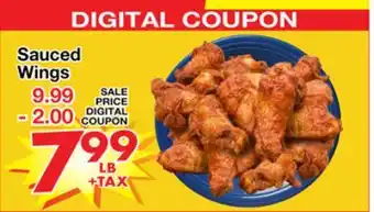 Superior Grocers Sauced Wings offer