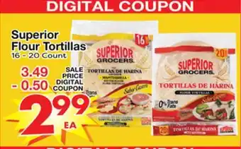 Superior Grocers Superior Flour Tortillas offer