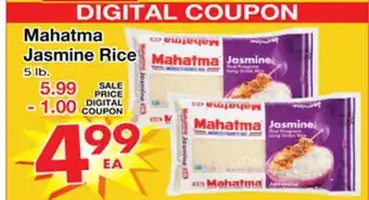 Superior Grocers Mahatma Jasmine Rice offer