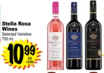 Superior Grocers Stella Rosa Wines offer