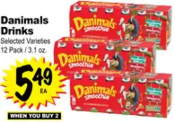 Superior Grocers Danimals Drinks offer