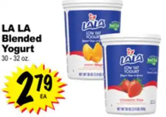 Superior Grocers LA LA Blended Yogurt offer
