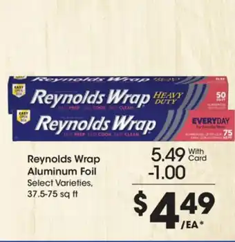 Ralphs Reynolds Wrap Aluminum Foil offer